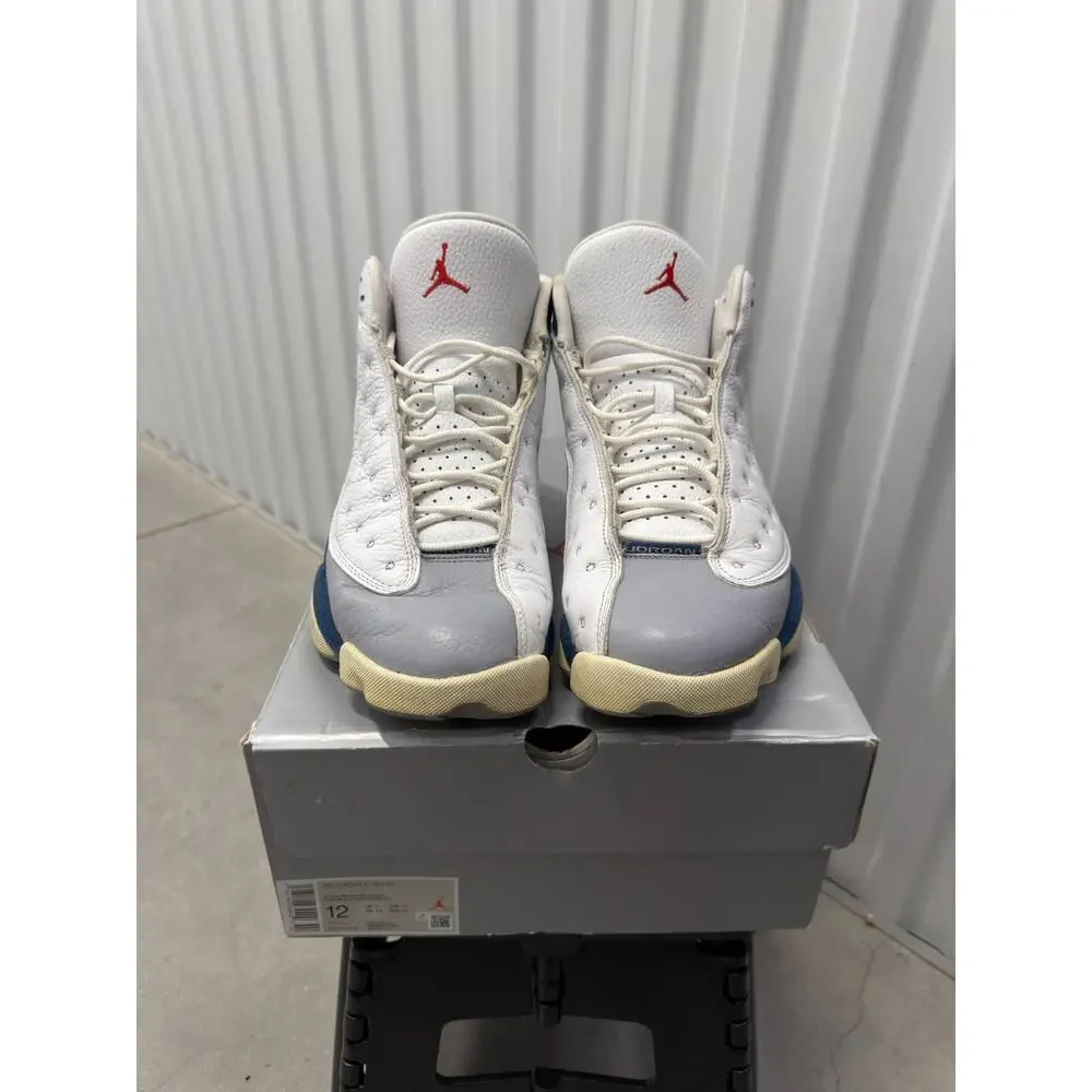 Nike Air Jordan 13 French Blue White Fire 2022 Size 12 Men's - 414571-164